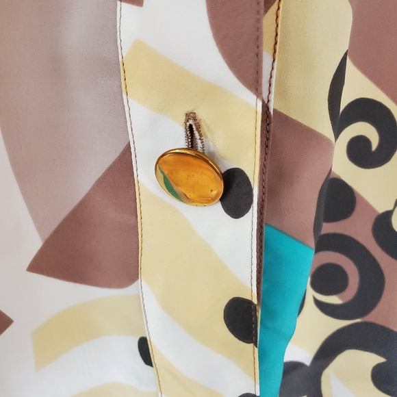 Vintage Abstract Colorful Top - Picture 7 of 9